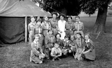 Biwak w Nowej Wsi Podg�rnej 30. WDH - czerwiec 1960 r.